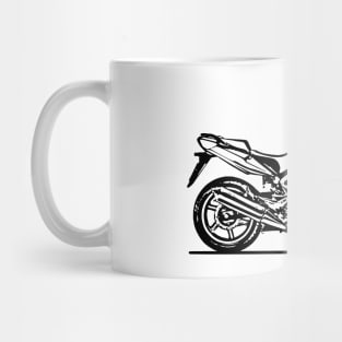 CBF600N Motorcycle Sketch Art Mug